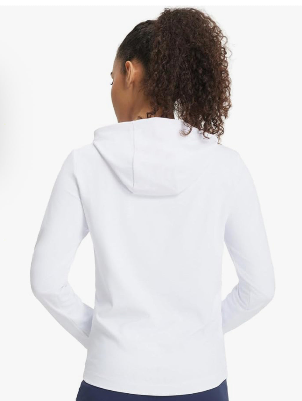 Women's White Long Sleeve Style 3